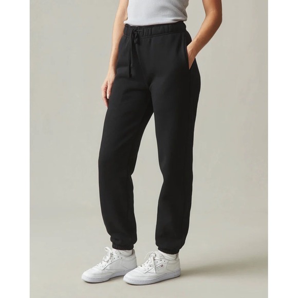 American Giant Black Joggers Sweatpants Casual Comfort Made in USA XS - Picture 8 of 9